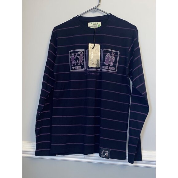 Men's Enos Jeans Long Sleeve Shirt Size XL Game Over 1st 2nd Level NWT - Picture 1 of 10